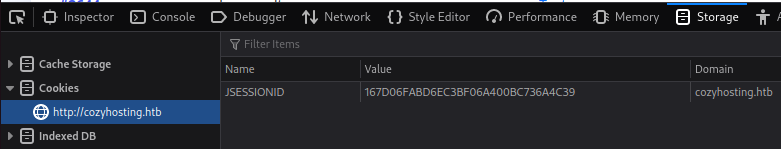 outil dev. modif cookie session